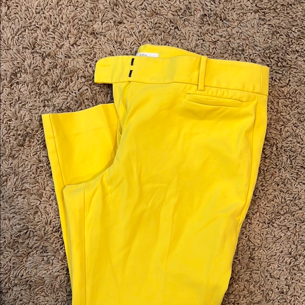 LOFT Sunny Yellow Pants